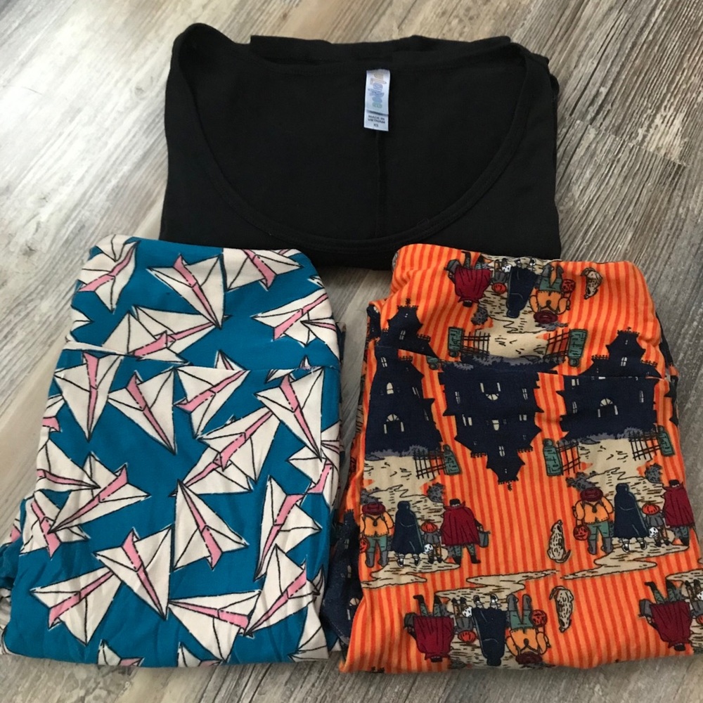 LuLaRoe Perfect Tee and Leggings Set